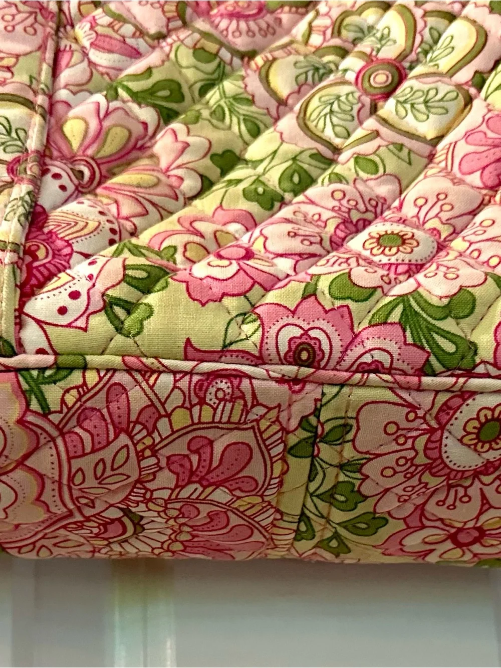 Vera Bradley Petal Pink Floral Quilted Computer Bag  - Women's Tote Rare find
